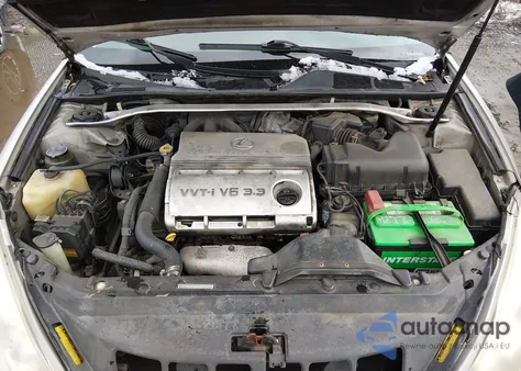 2004 Lexus Es 330 z USA, uszkodzony, nr VIN JTHBA30G345051777